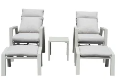 Palermo Hagemøbelgruppe Relax med sidebord