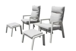 Palermo Hagemøbelgruppe Relax med sidebord