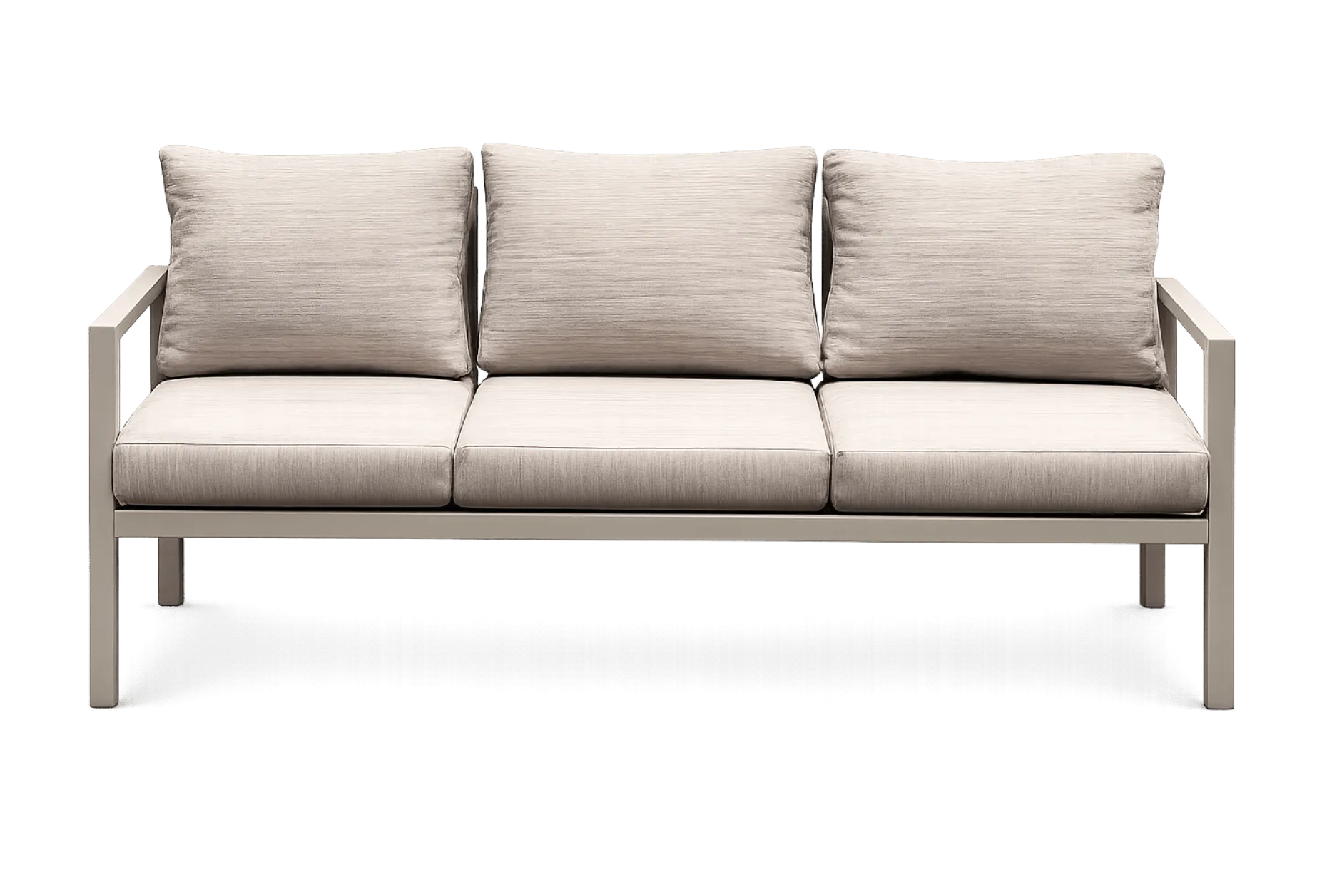 Palermo Hagemøbelgruppe Sofagruppe: 3-seter sofa, 2 lenestoler, sofabord