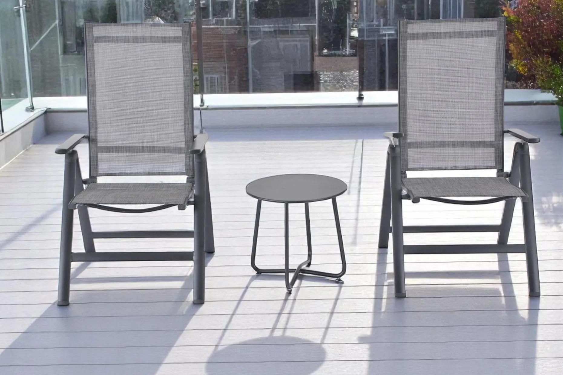 Palermo Lenestol 3-pos sammenleggbar