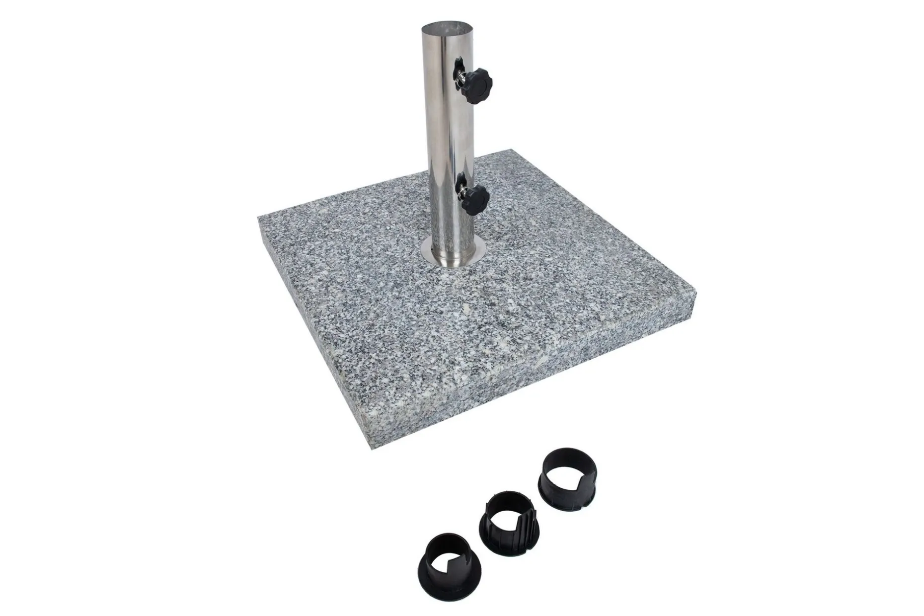 Parasollfot 45x45 cm/30 kg Granit
