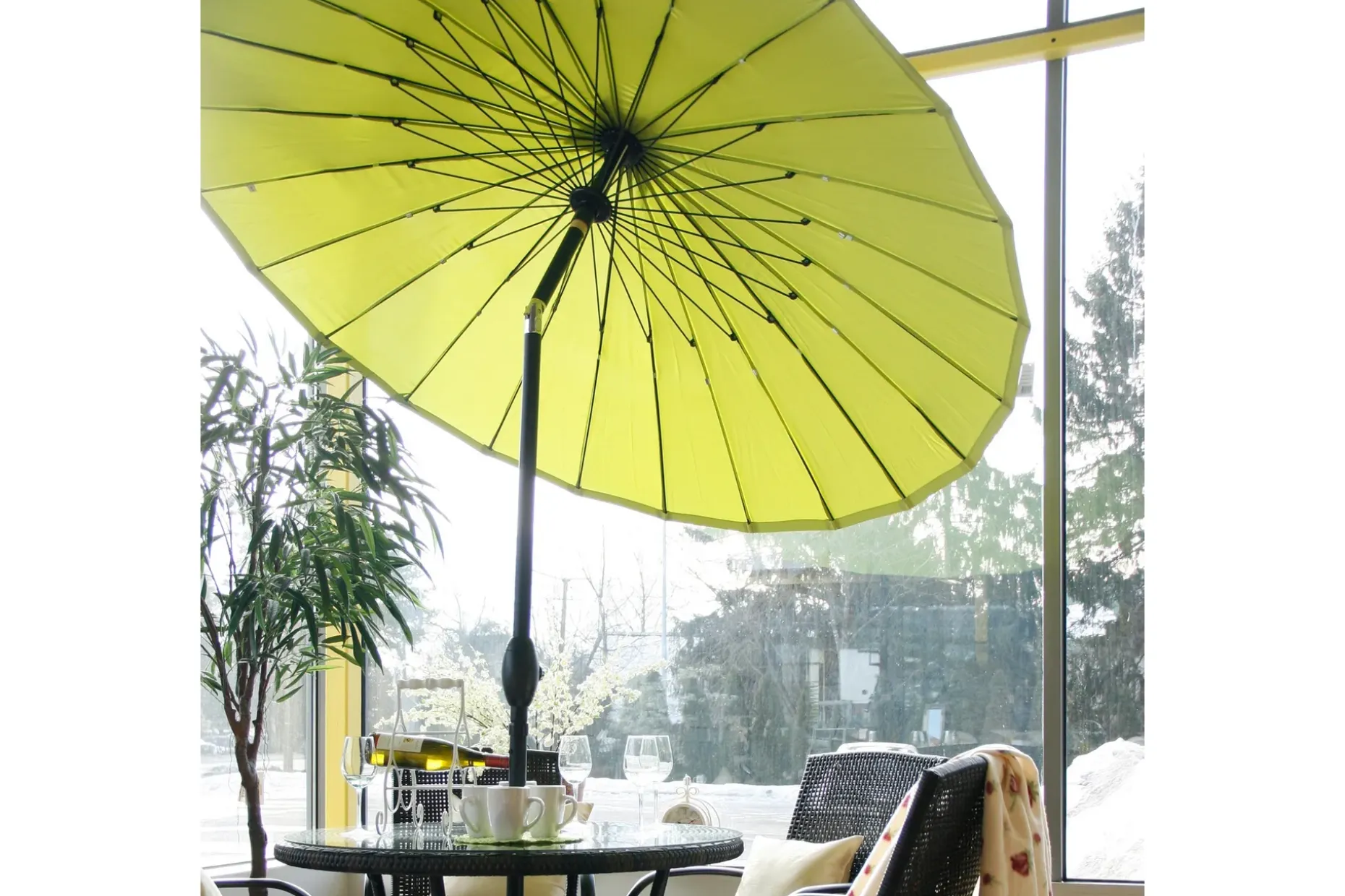 Parasoll SHANGHAI D213m aluminium