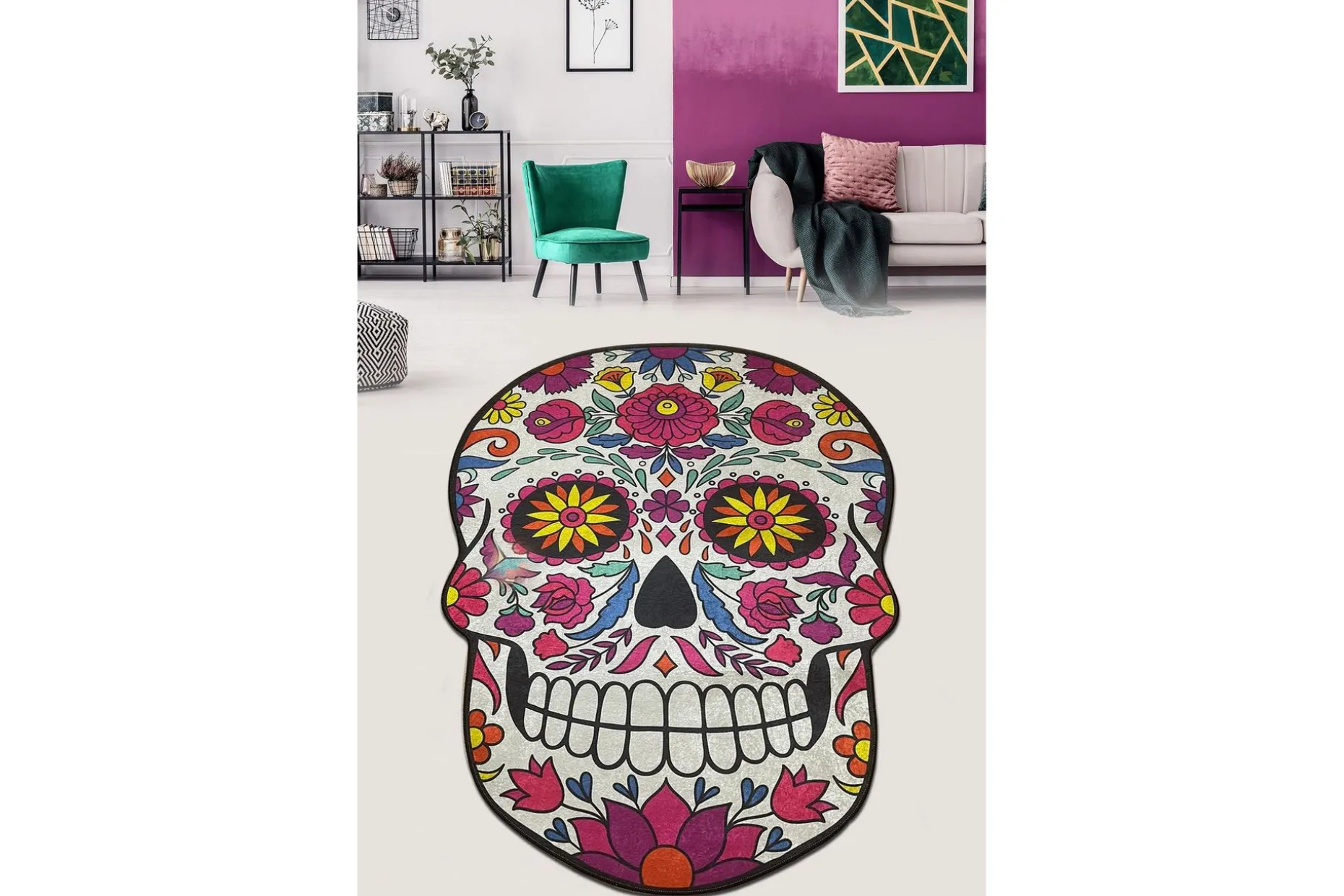 Parlad Baderomsmatte 80x120 cm Rektangulær
