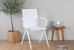 Parma Spisegruppe Rund Ø90cm + 2 Alina Spisestoler