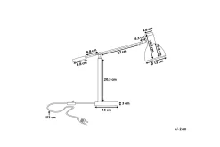 Peckos bordlampe 15 cm