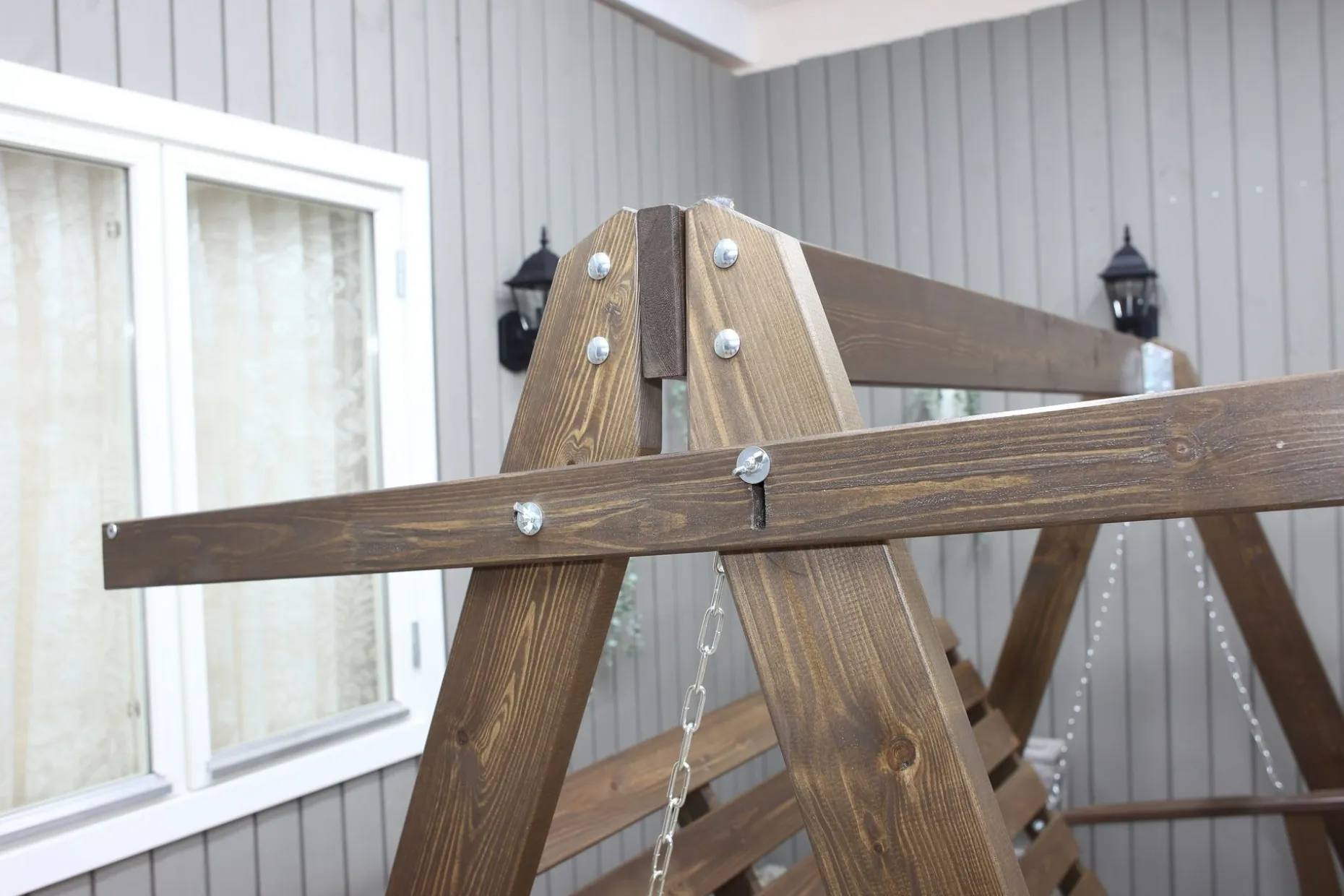 Pelle 3-seters Hammock uten tak