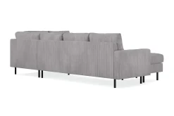 Peppe 4-seters Høyrevendt U-formet Sofa med Divan og Sjeselong i Manchester