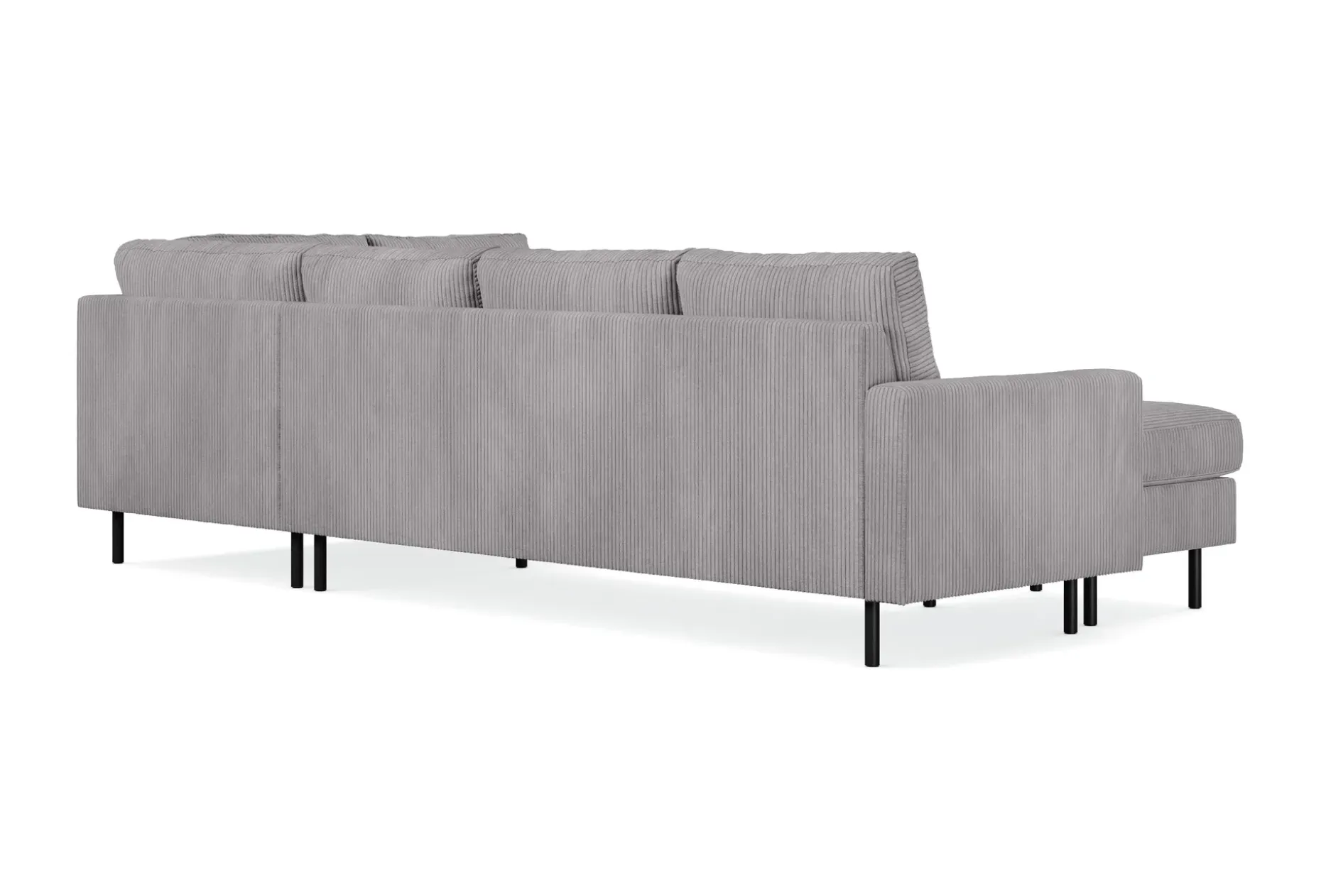 Peppe 4-seters Høyrevendt U-formet Sofa med Divan og Sjeselong i Manchester