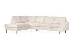 Peppe 4-seters Venstrevendt L-formet Sjeselongsofa i Manchester