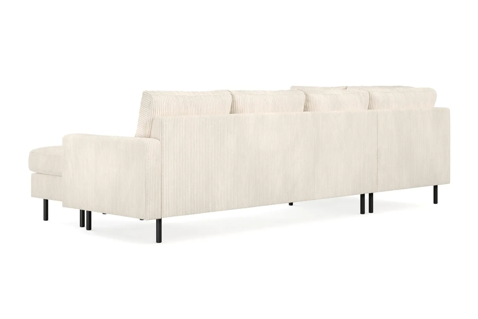 Peppe 4-seters Venstrevendt U-formet Sofa med Divan og Sjeselong i Manchester