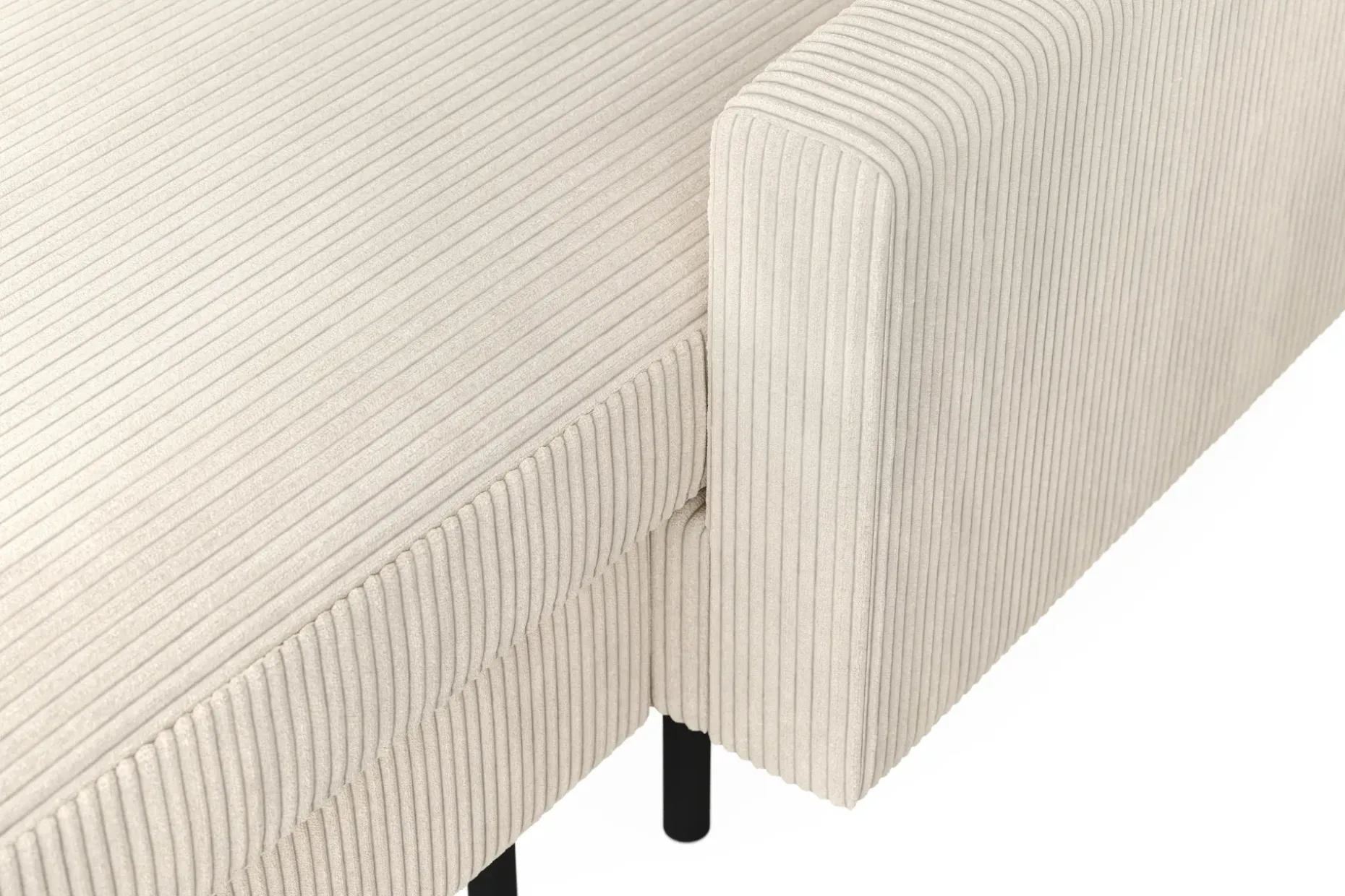 Peppe 4-seters Venstrevendt U-formet Sofa med Divan og Sjeselong i Manchester