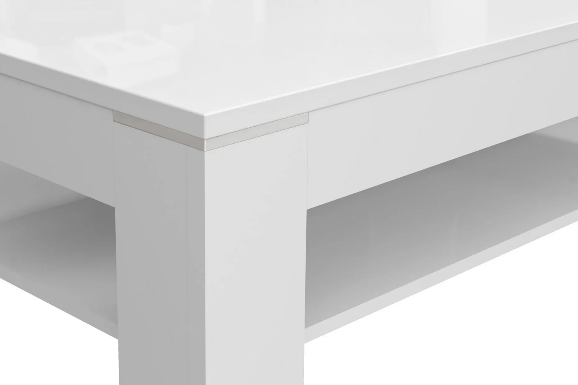 Perkhill Sofabord 120 cm med Oppbevaringshylle