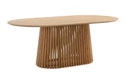 Peyra Spisebord 200 cm Ovalt Eik