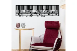 Piano Veggdekor