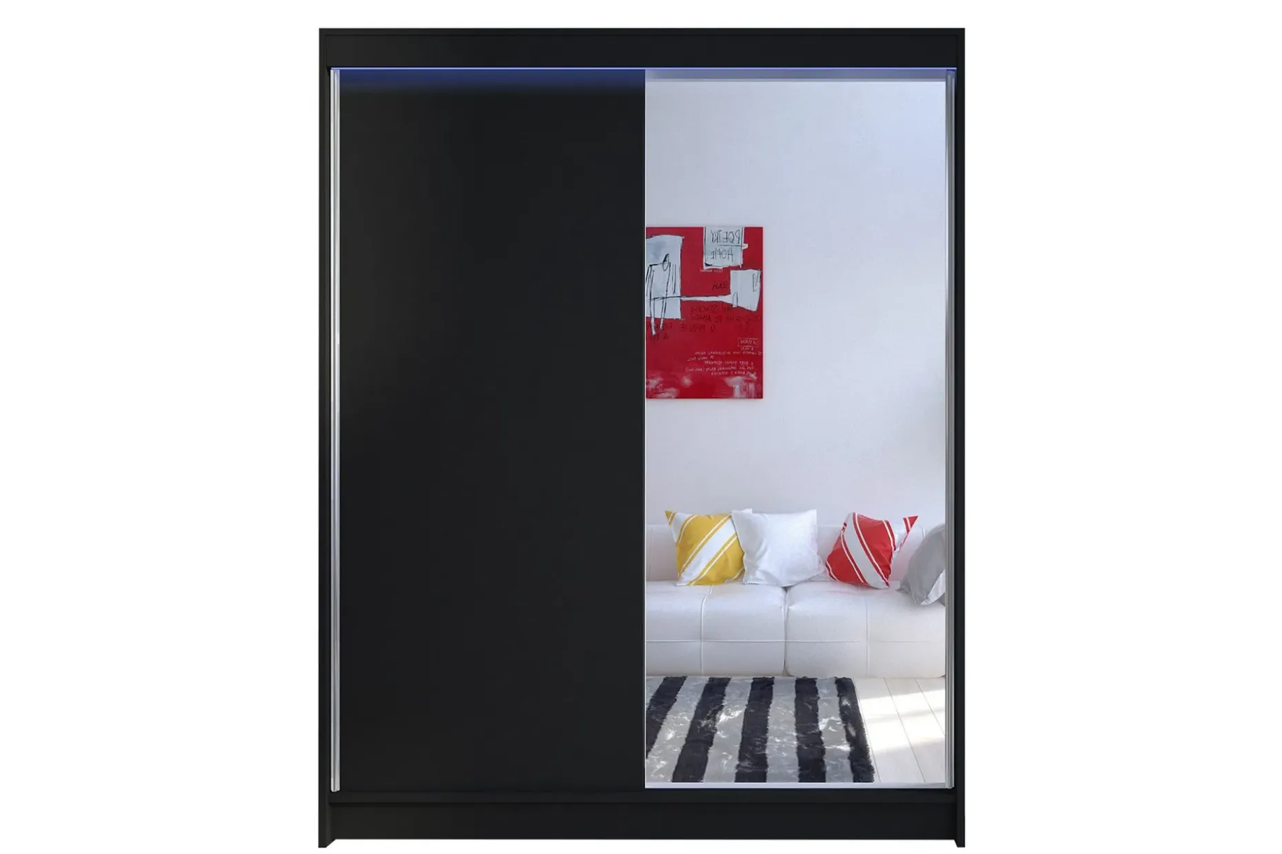Pickering Garderobe med Speil 150x200 cm