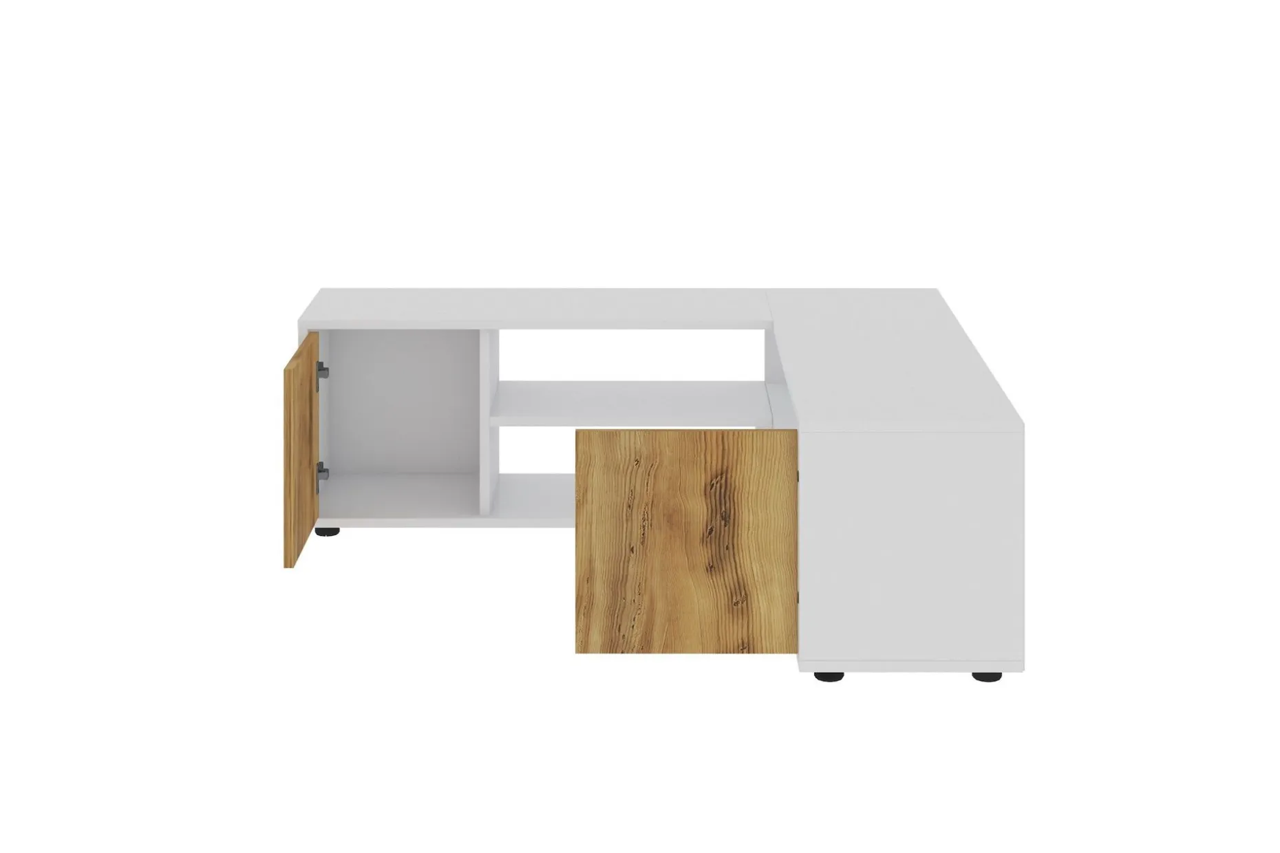 Pienk TV-benk 125 cm