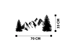Pine Veggdekor