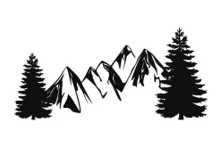 Pine Veggdekor