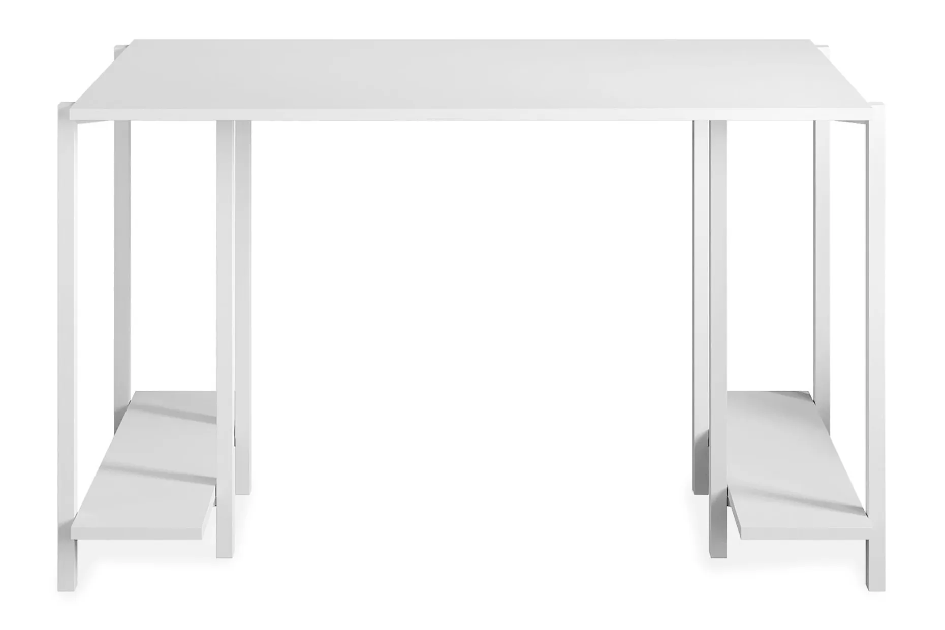 Pinnarp Skrivebord 125 cm med Oppbevaring 2 Hyller