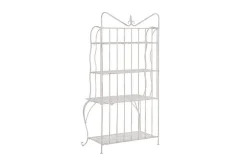 Plantehylle 4 hyller metall lyst beige PAVONA