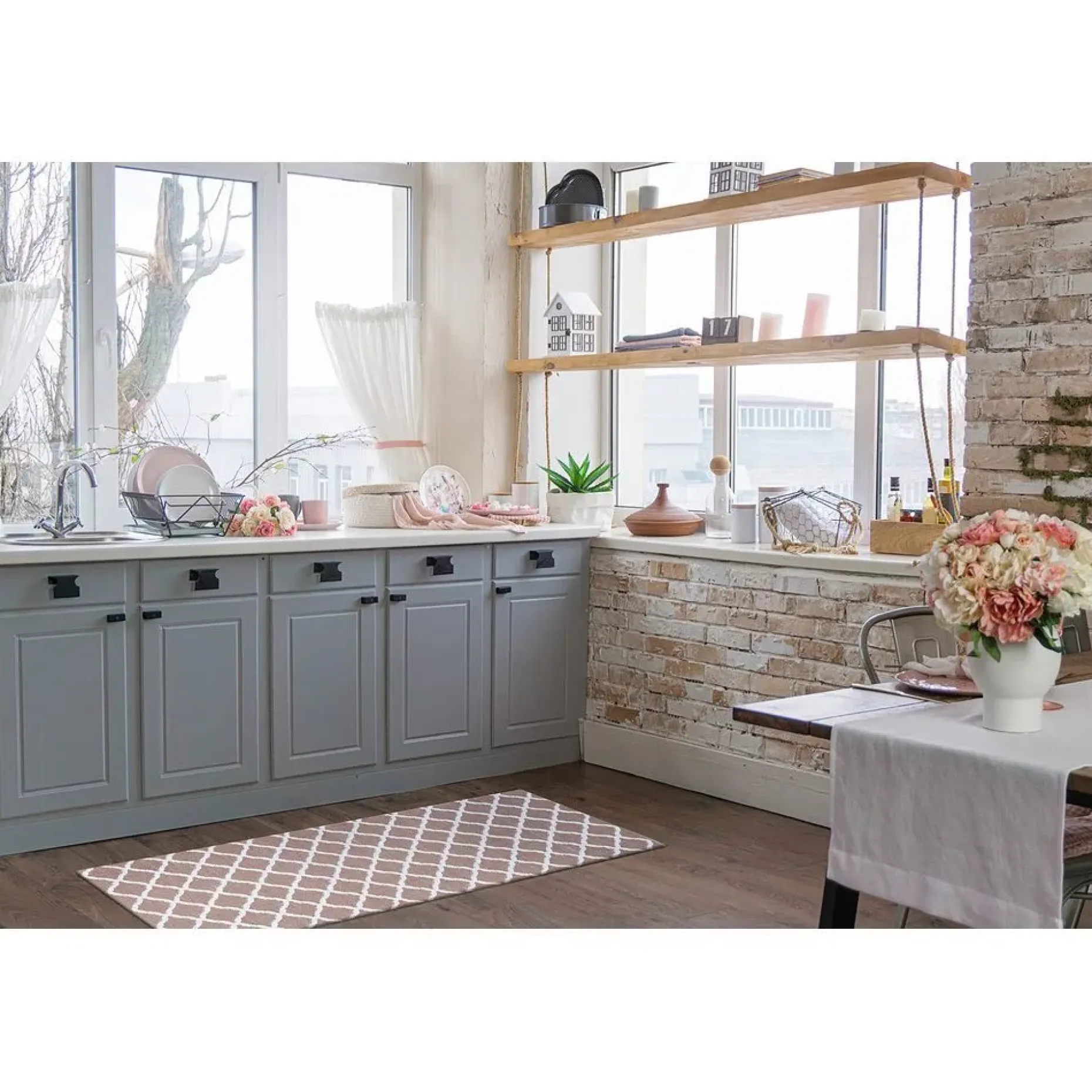 Plastteppe Hilma Wave