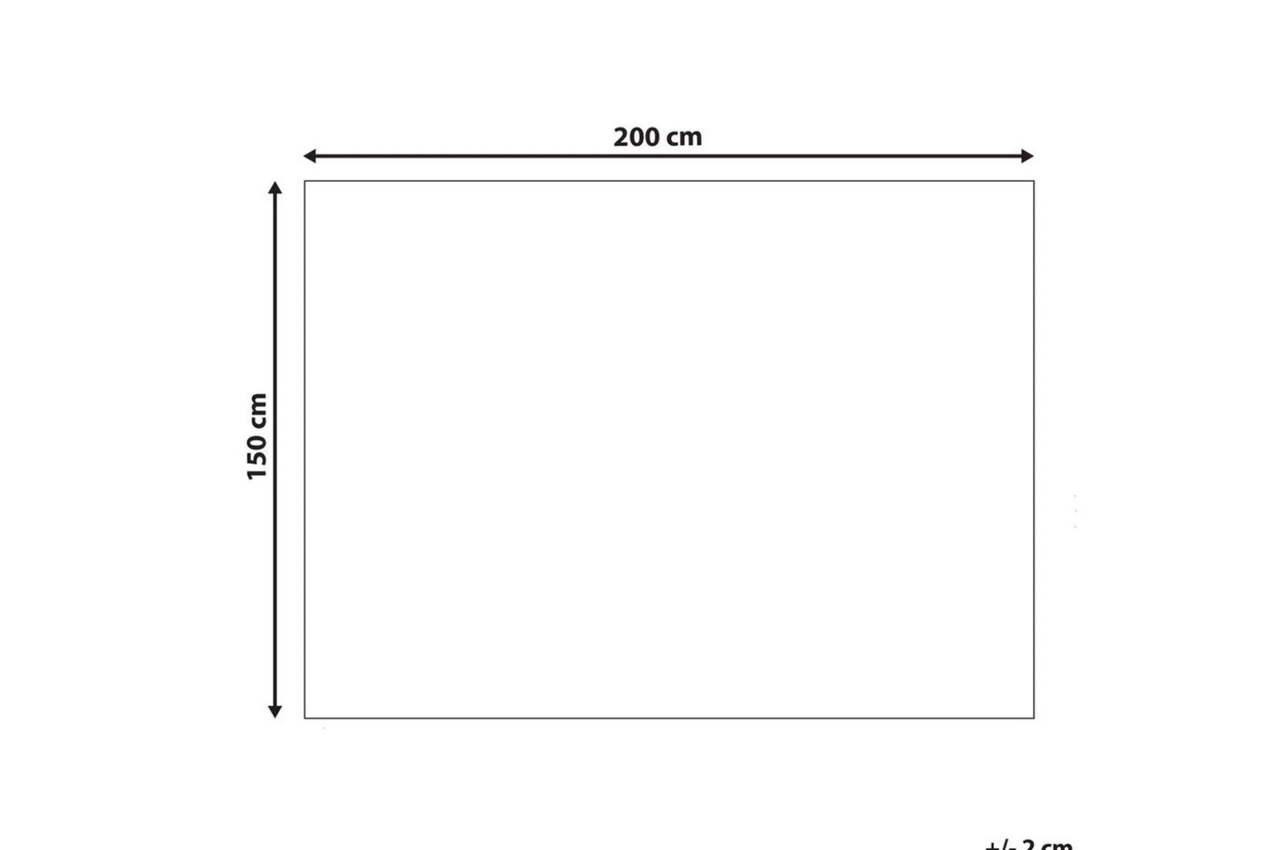 Pledd Bakira 150x200 cm
