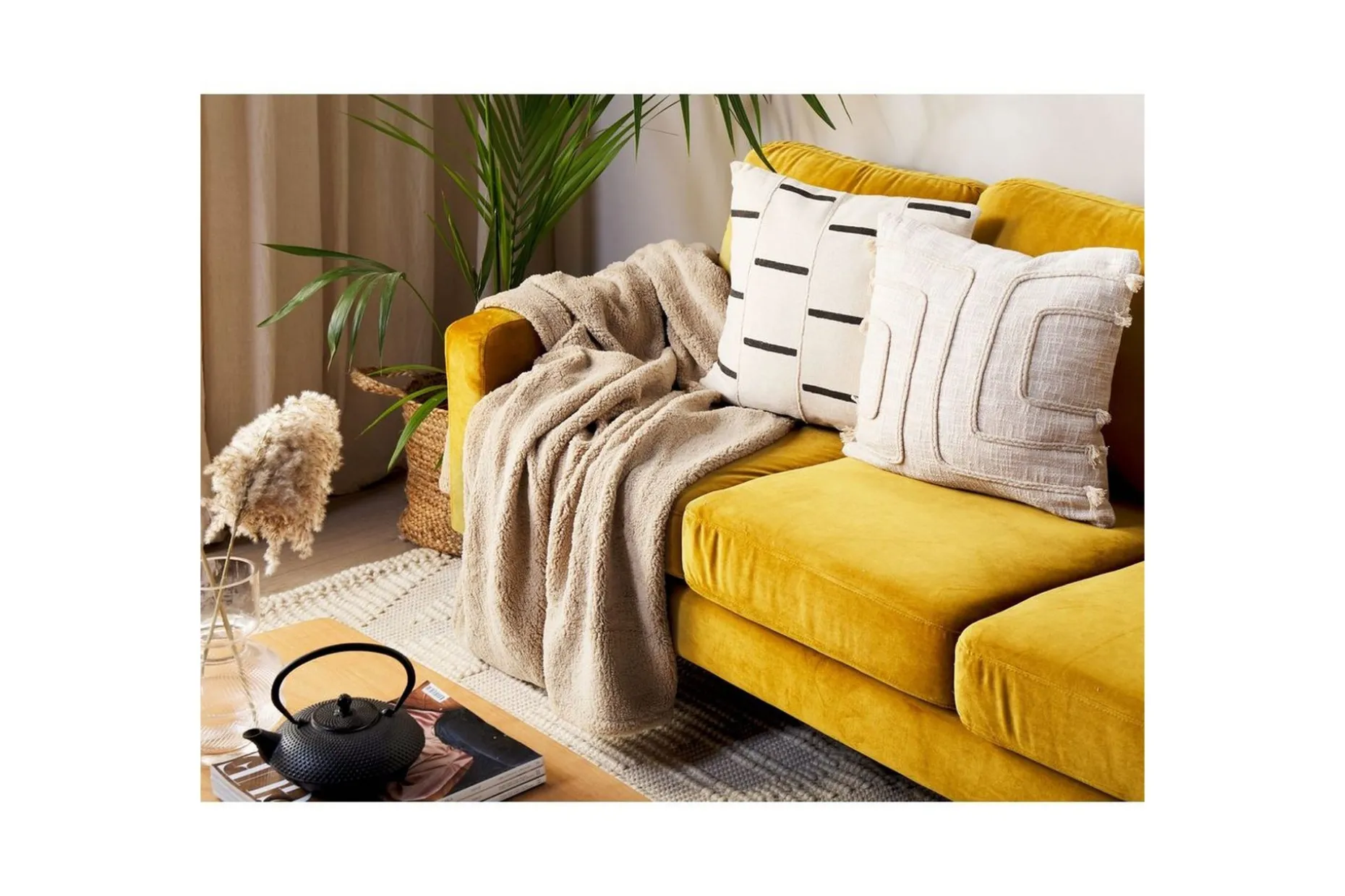 Pledd Mirge Beige