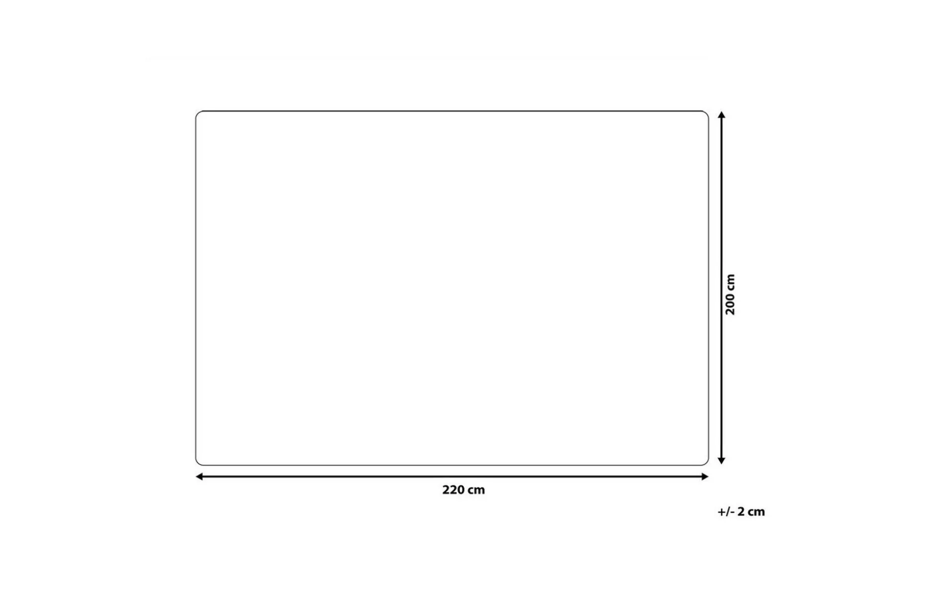 Pledd Reka 200x220 cm
