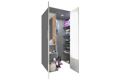 Pok Garderobe 130x93x193 cm