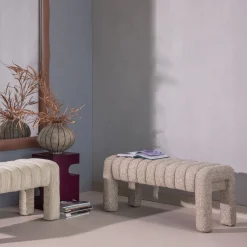 Polstret benk Frex 110 cm