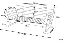 Portici Sofa 210 cm