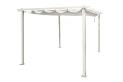 Porto stor pergola 4x3 m i aluminium med tak