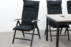 Positionsdyna Canyon med nackkudde Fritab Dark grey