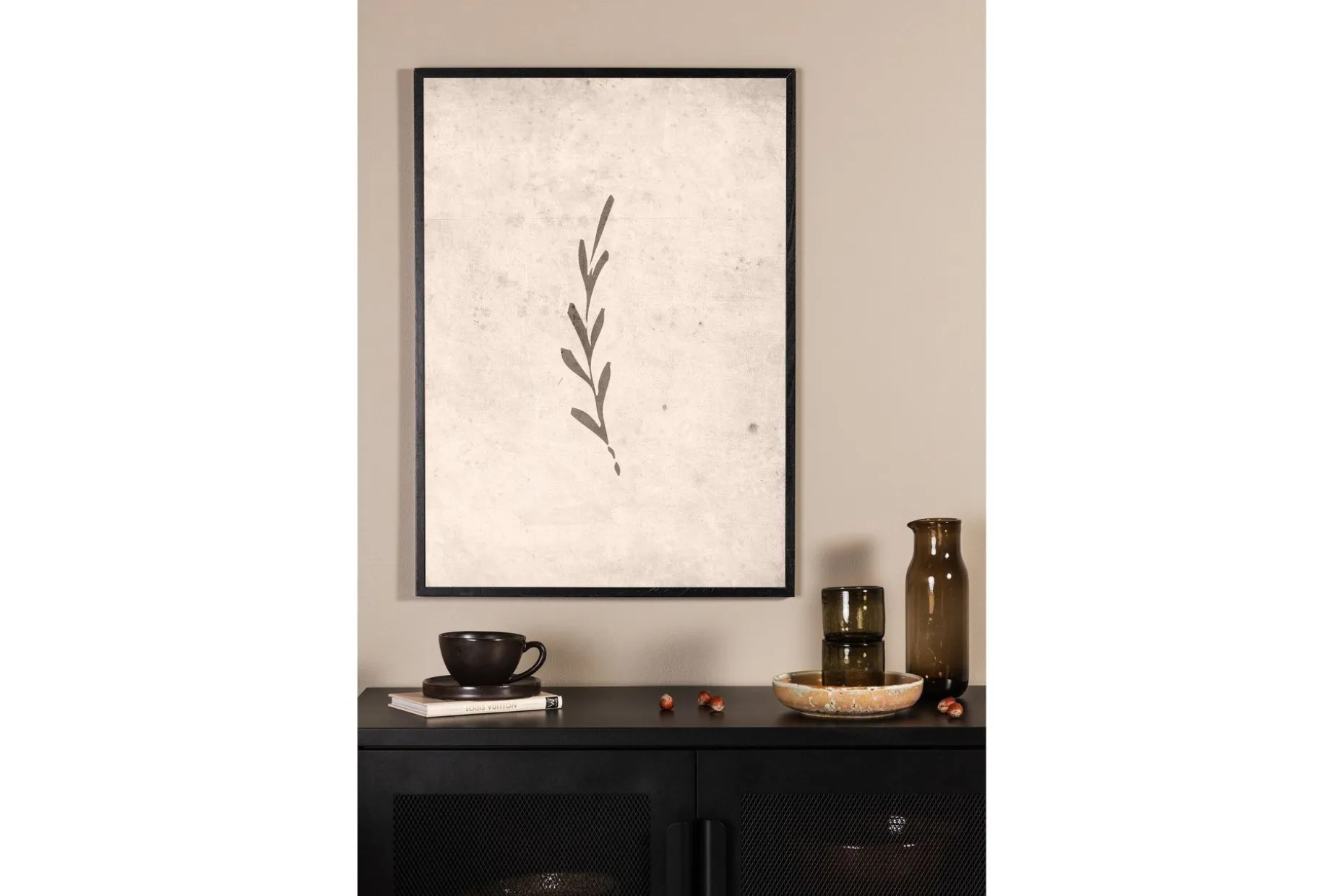 Poster Autumn leaf 21x30 cm