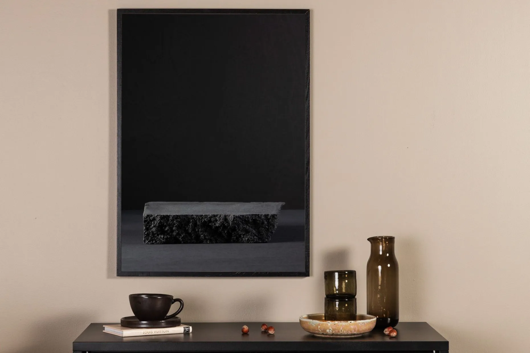 Poster Black Rock 50x70 cm