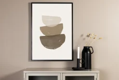 Poster Brush strokes 21x30 cm