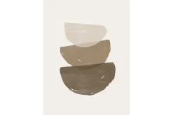 Poster Brush strokes 50x70 cm