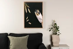 Poster Flowers on table 21x30 cm