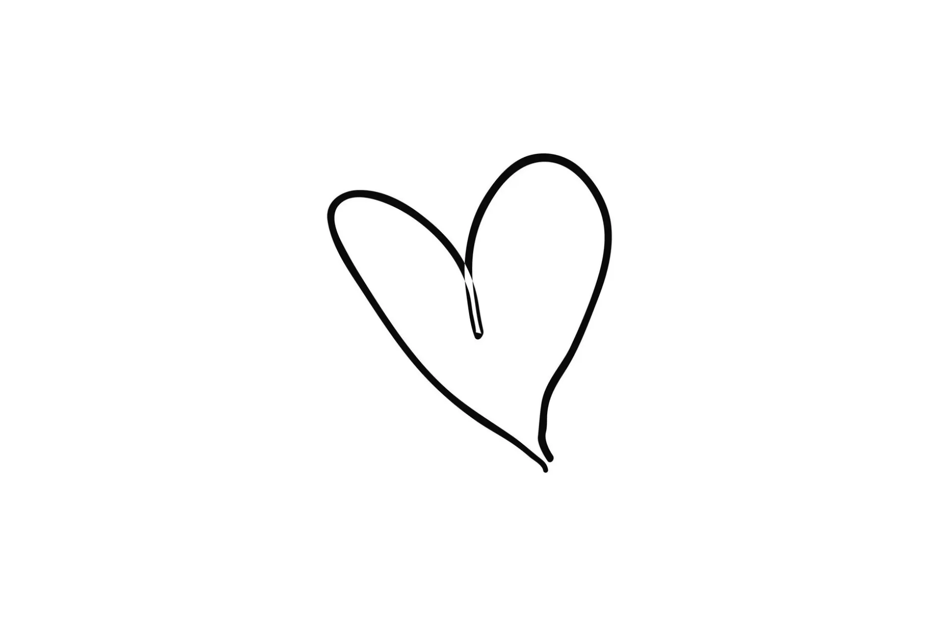 Poster Heart 21x30 cm