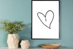Poster Heart 30x40 cm