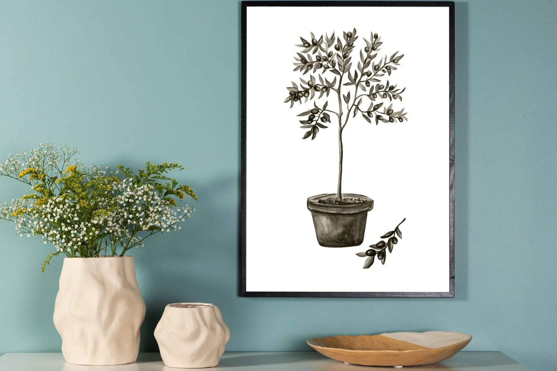 Poster Olive 30x40 cm