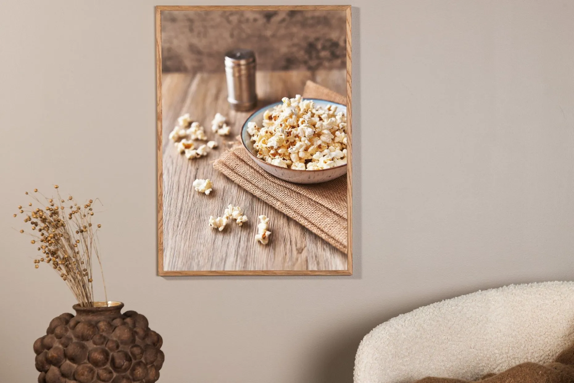 Poster Popcorn 30x40 cm