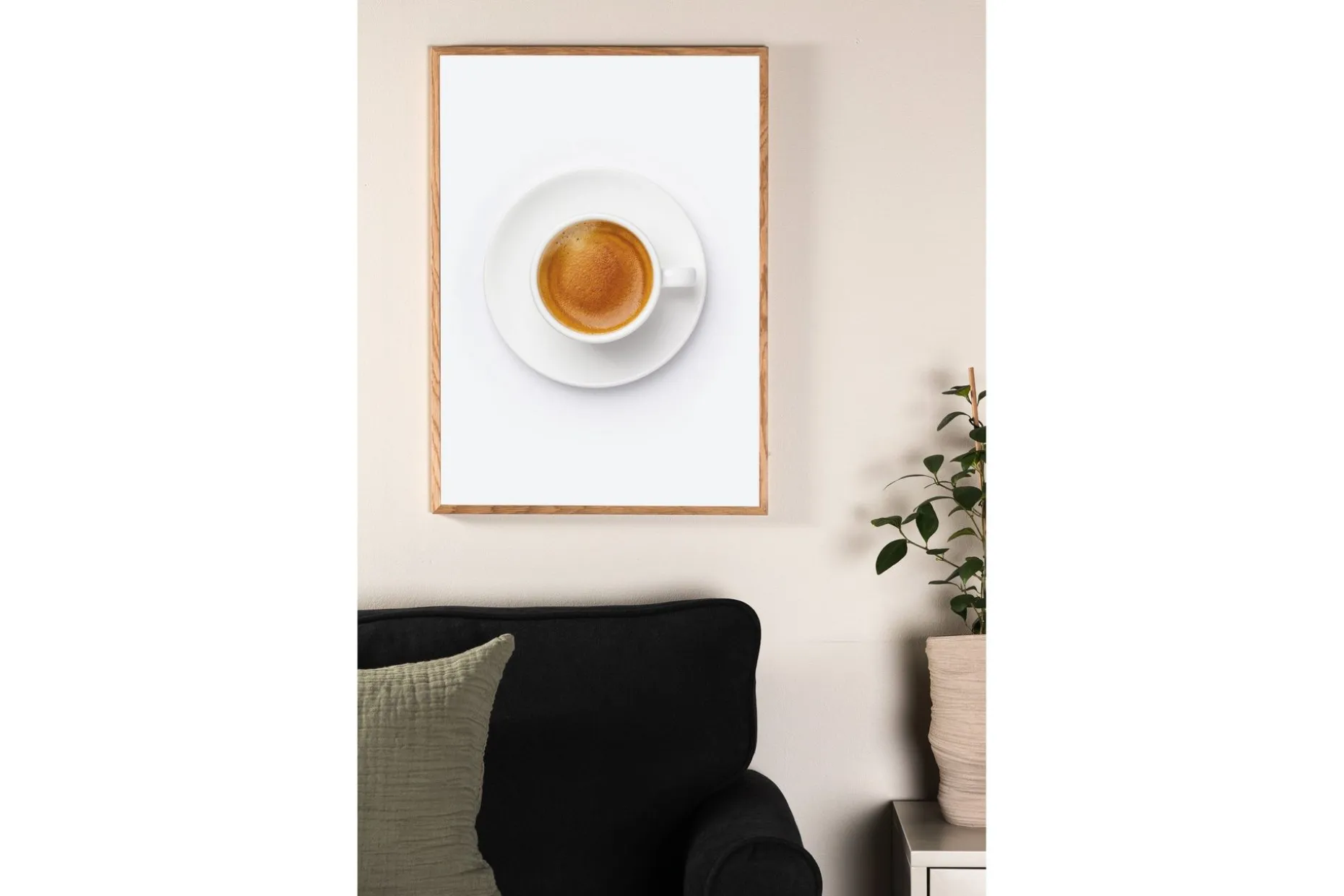 Poster Skimmed coffee 21x30 cm