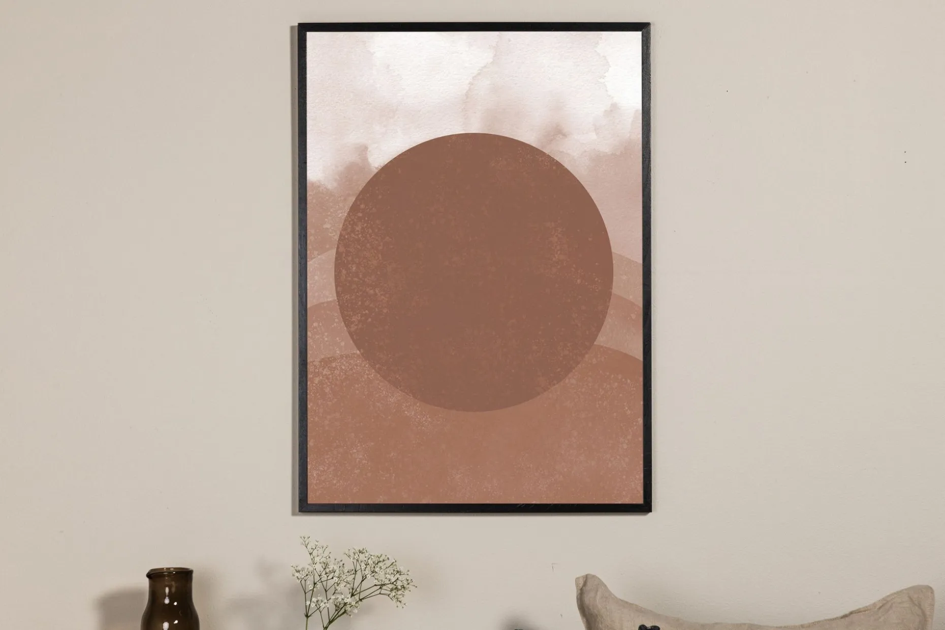 Poster Soft shades 50x70 cm