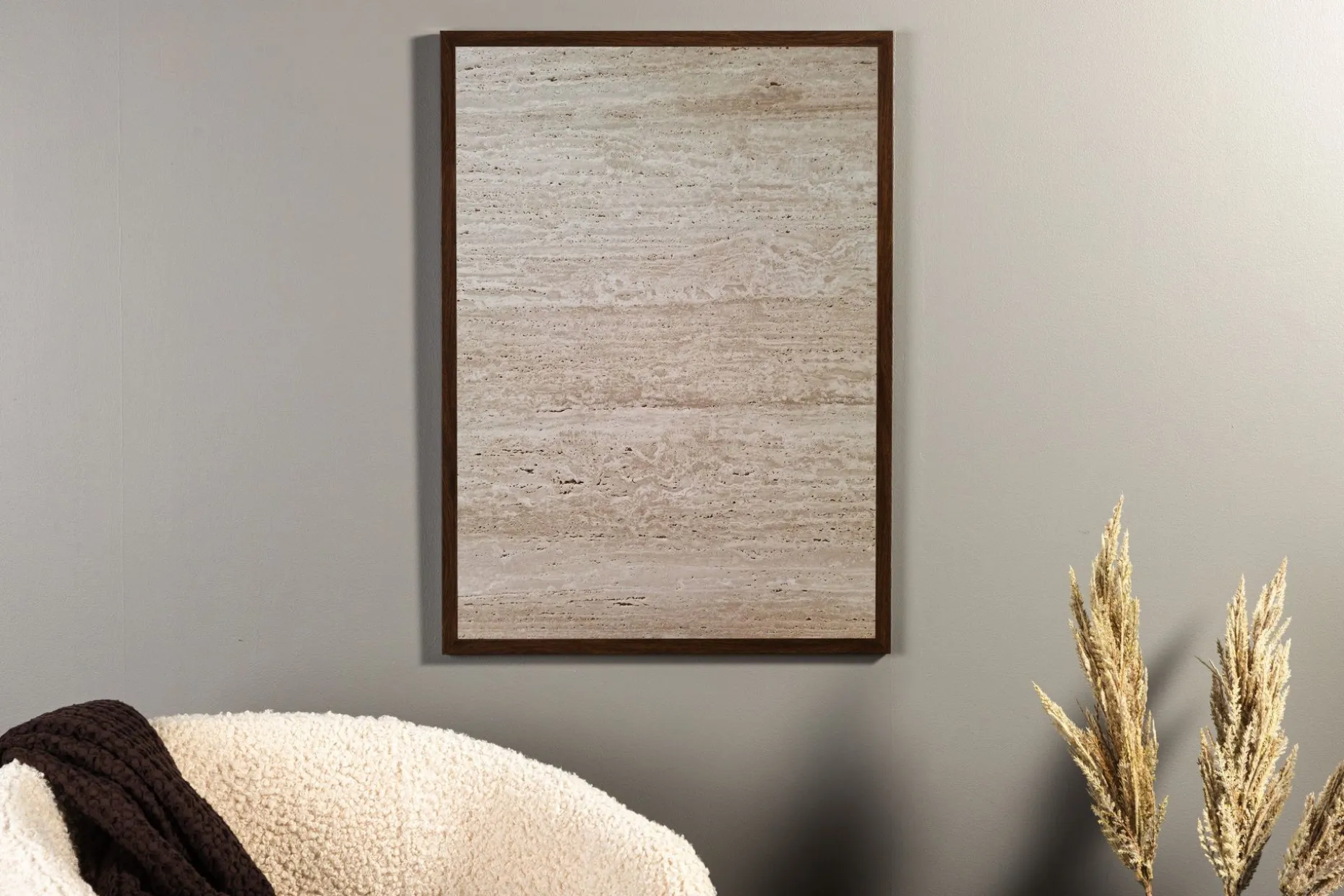 Poster Stone wall 30x40 cm