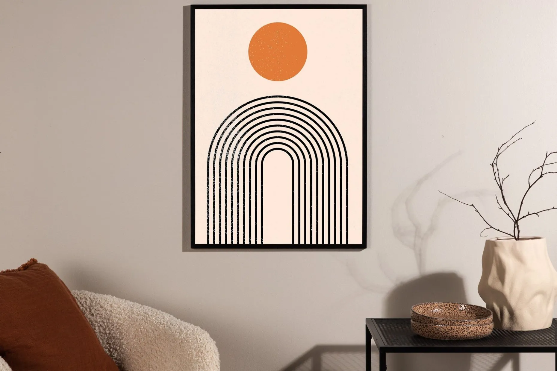Poster Tempel 30x40 cm