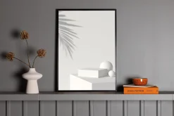 Poster White Box 21x30 cm