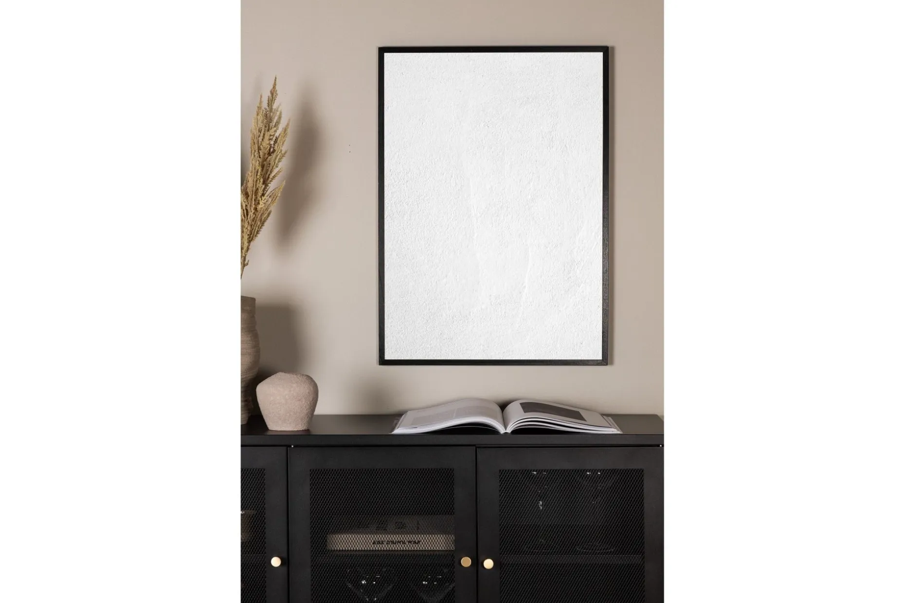 Poster White Reveted 50x70 cm