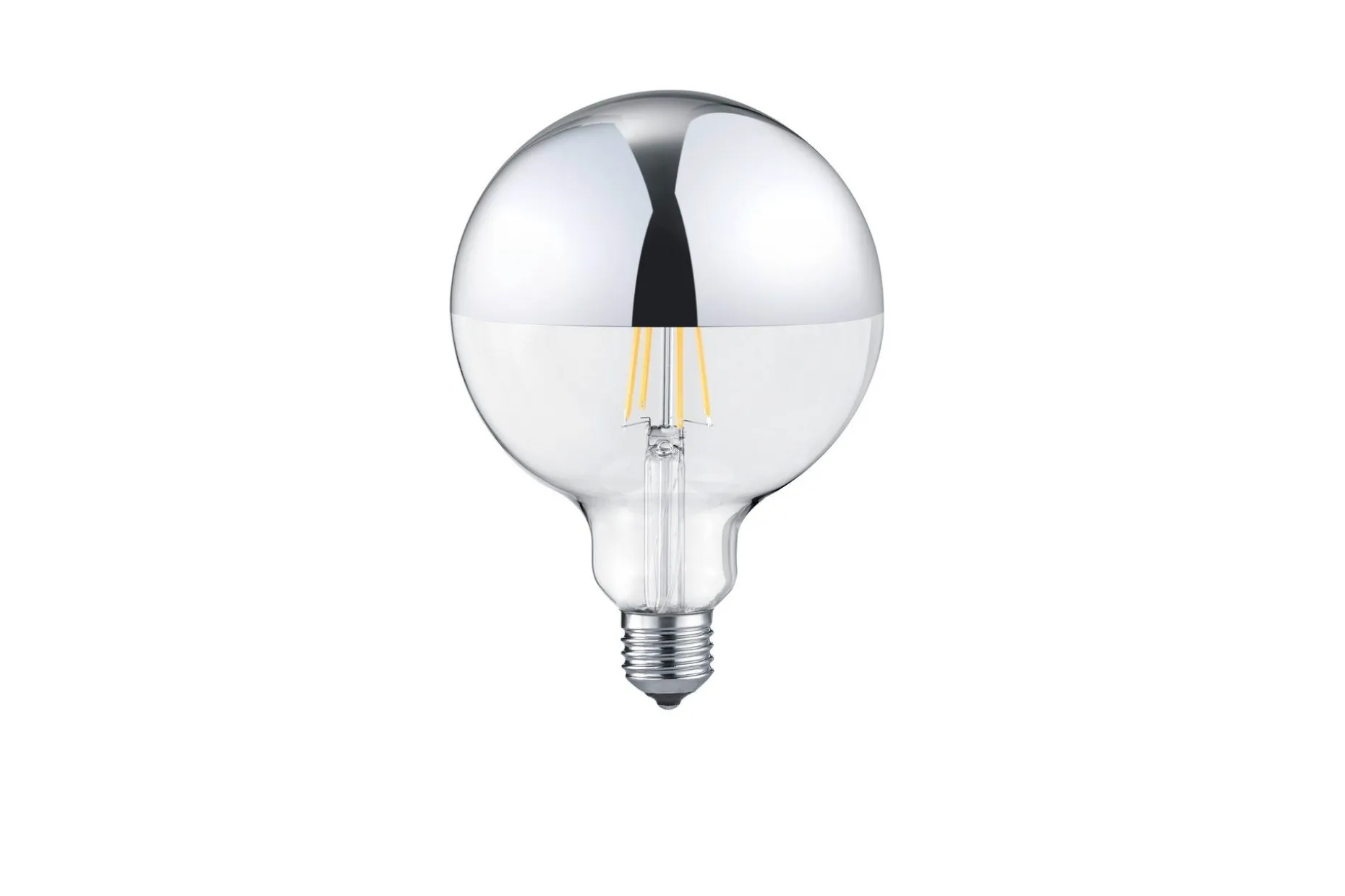 Pääpeili Lamppu Filament Globe 7W 680 Lm 2700K LED E27 Trio Lighting Chrome