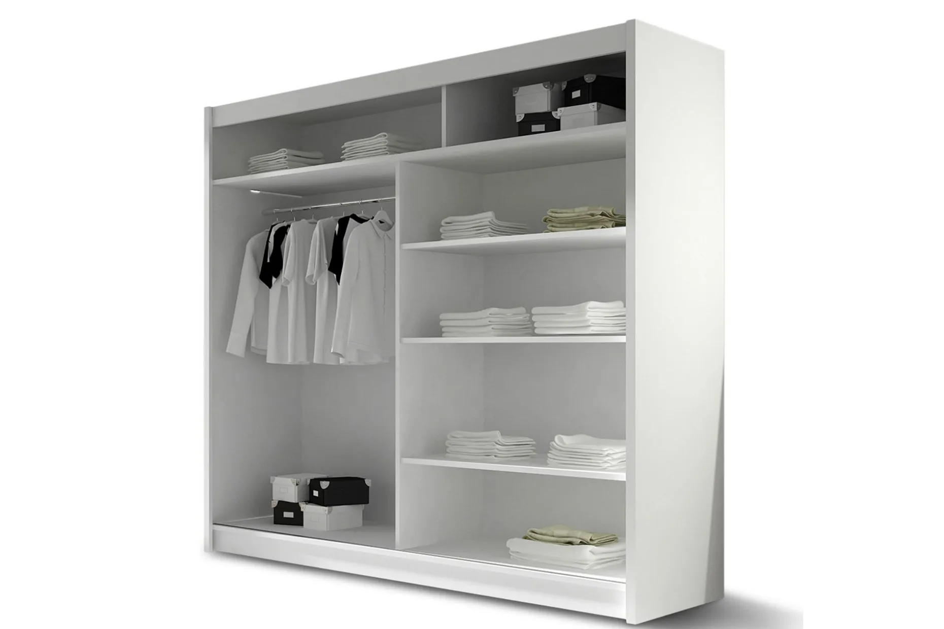 Prag Garderobe 180x57x215 cm